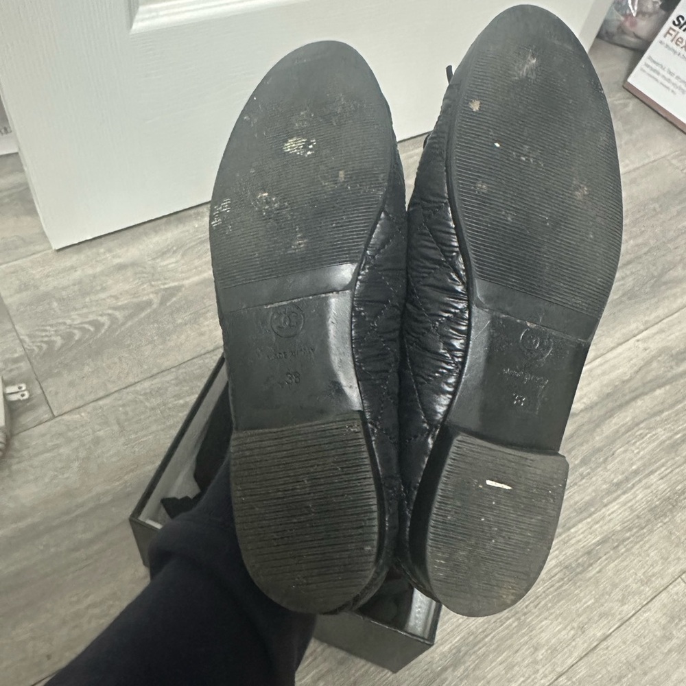 Chanel Quilted Ballet Flats Size 38 - Picture 7 of 14